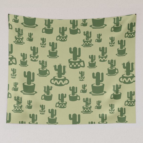 Item preview, Succulent cactus silhouette designed and sold by CutieBlue.