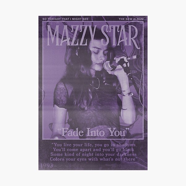 Item preview, Mazzy Star Fade Into You designed and sold by lgsketches.