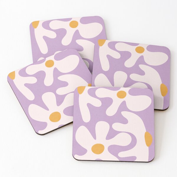 Item preview, Abstract Flowers Lilac designed and sold by technicolorable_art.