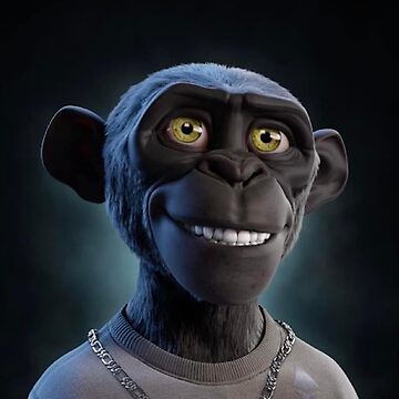 Artwork thumbnail, Digital Ape NFT 1 by wayneflint
