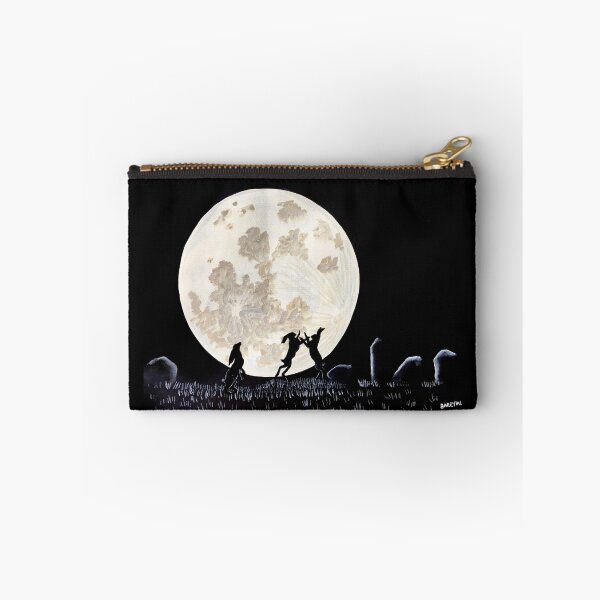 Item preview, Boxing Hares and a Full Moon designed and sold by TheArtery2010.