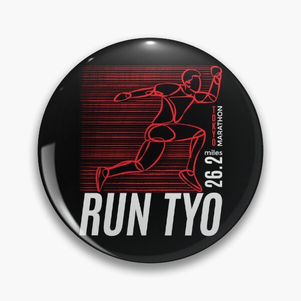 Item preview, Run TYO Tokyo Marathon Runner designed and sold by dass-art.