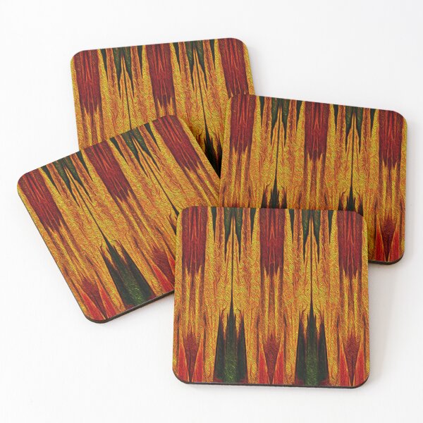 Item preview, Shimmering Botanical Pillars designed and sold by fatenanwar.