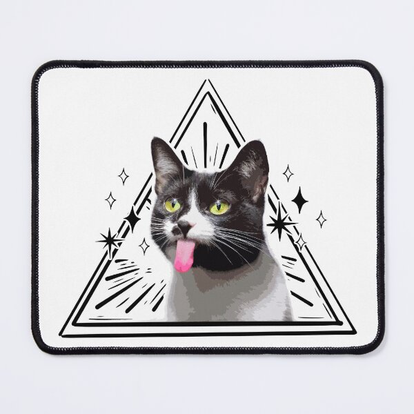 Item preview, CHILL CAT - RELAX - free your mind - spiritual awakening Cute Kitty Cat - Funny AWOKE cat designed and sold by originalsusie.