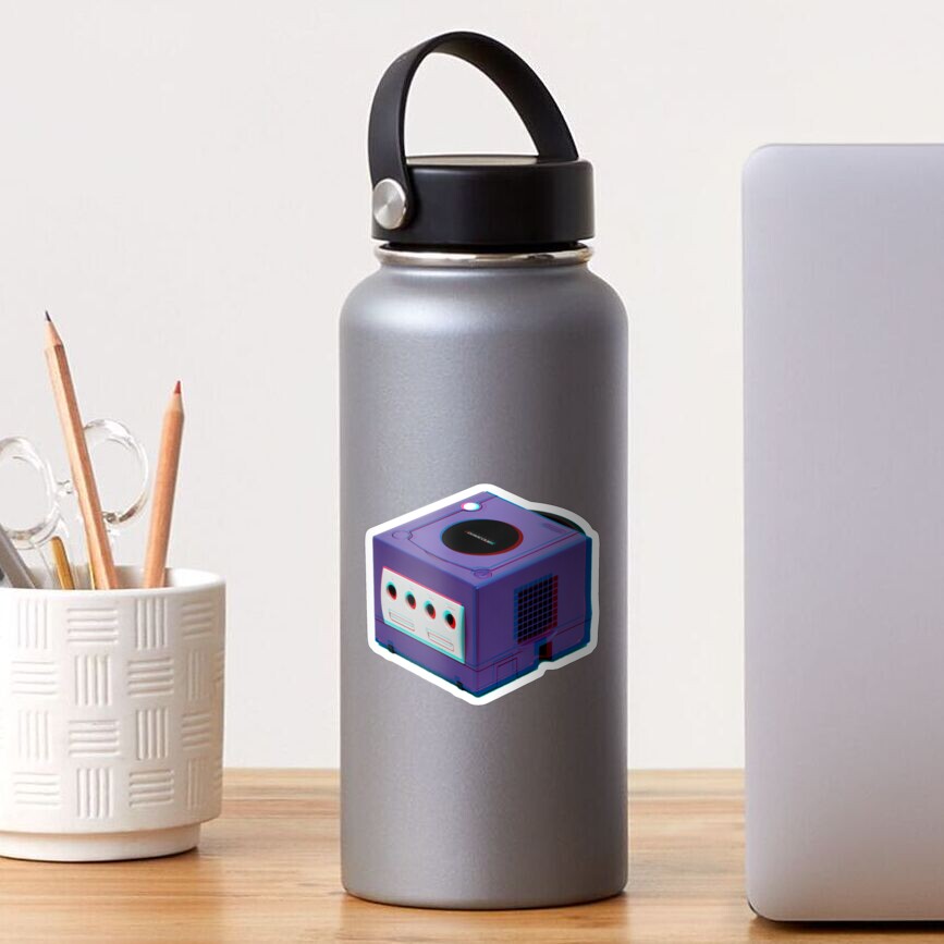 3D GAMECUBE STICKER Sticker