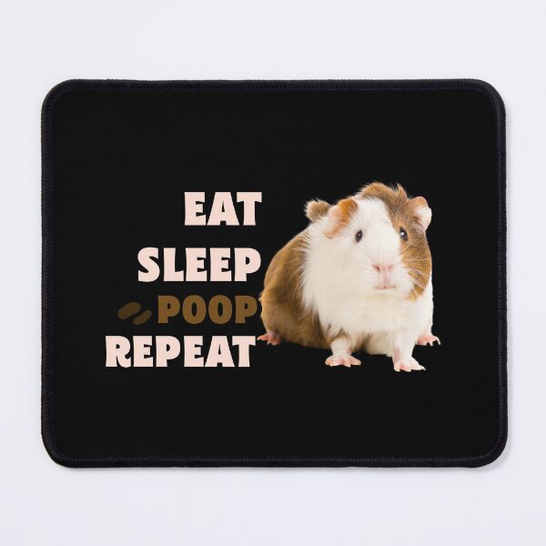 Item preview, Eat sleep poop repeat - guinea pig designed and sold by 1DaisyChainLane.