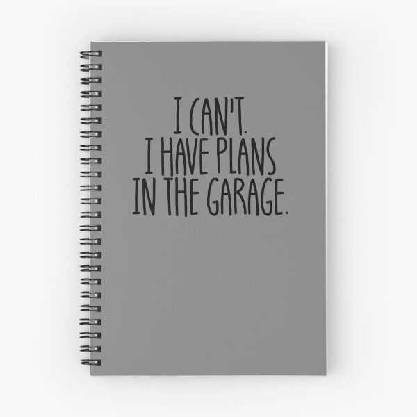 Item preview, I Can't I Have Plans In The Garage Funny Car Guy Mechanic Gear designed and sold by DynamicDesign.