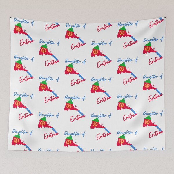 Item preview, Daughter of Eritrea Map Flag designed and sold by NovawayDirect.