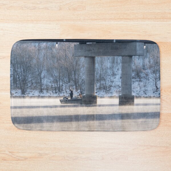 Item preview, Steamy Winter Fishing Table Rock Lake designed and sold by mljdwhite.