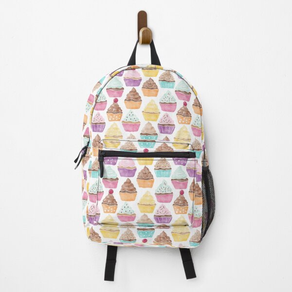 Item preview, Watercolour Cupcakes Pattern designed and sold by RebeccaFlaherty.
