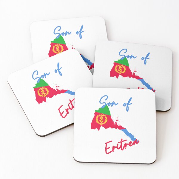 Item preview, Son of Eritrea Map Flag designed and sold by NovawayDirect.