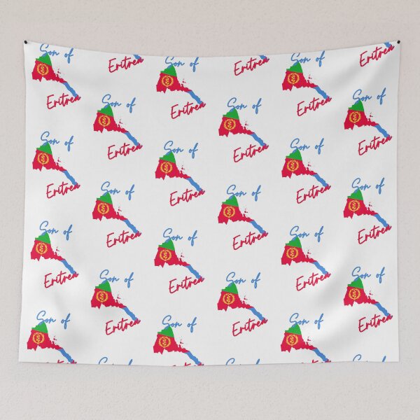 Item preview, Son of Eritrea Map Flag designed and sold by NovawayDirect.