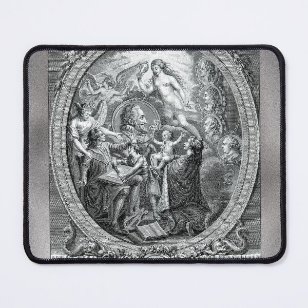 Item preview, Allegory in Honor of Henri IV by François  Queverdo Remastered Xzendor7 Classical Art Old Masters Reproductions designed and sold by Xzendor7 Digital Art Creations.
