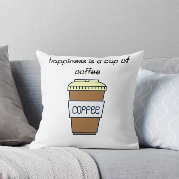 Item preview, happiness is a cup of coffee designed and sold by crypto-ly.
