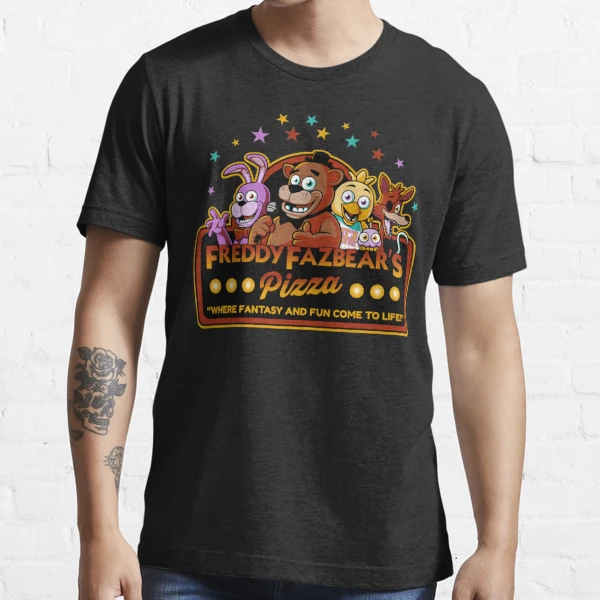 Five Nights at Freddy&x27;s Freddy Fazbear&x27;s Pizza FNAF logo Classic  T-Shirt | iPad Case & Skin