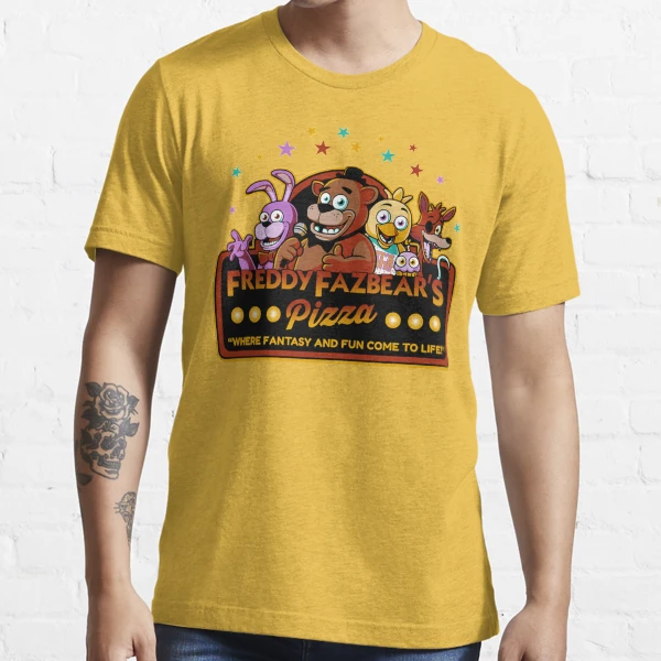 Five Nights at Freddy&x27;s Freddy Fazbear&x27;s Pizza FNAF logo Classic  T-Shirt | iPad Case & Skin