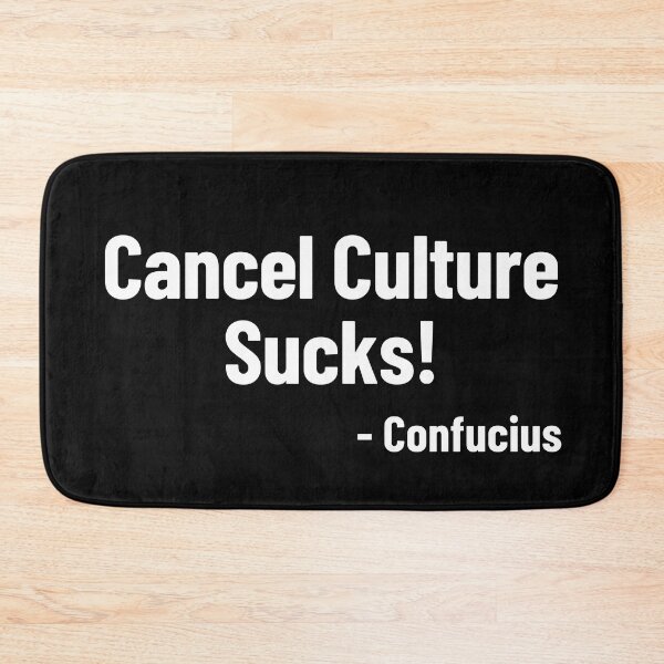 Item preview, Cancel Culture Sucks Confucius Funny Quote designed and sold by Legit Hooligan.