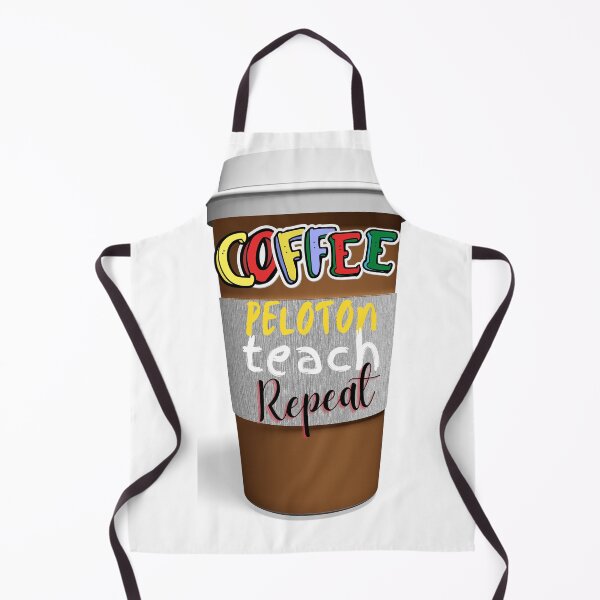 Item preview, Coffee Peloton Teach Repeat T-Shirt designed and sold by WilkDesign.