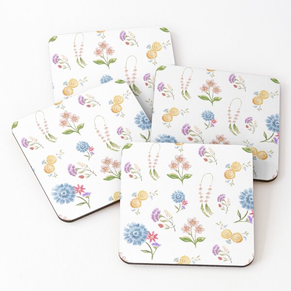 Item preview, Watercolor Flower Pattern designed and sold by autumnchu.