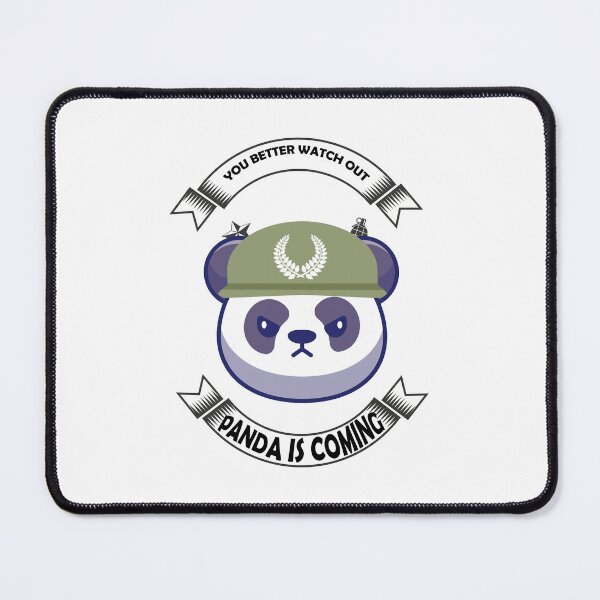 Item preview, You Better Watch Out Panda Is Coming , Funny Panda Quotes designed and sold by Every Pet Shirts.