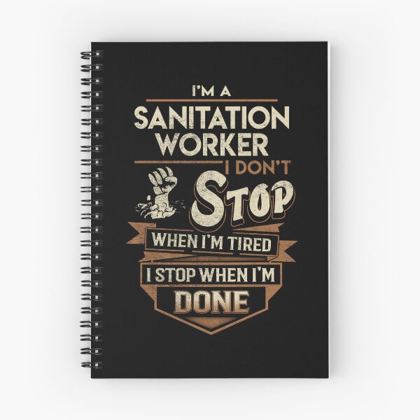 Item preview, Sanitation Worker T Shirt - I Stop When Done Job Gift Item Tee designed and sold by paneczkopat.