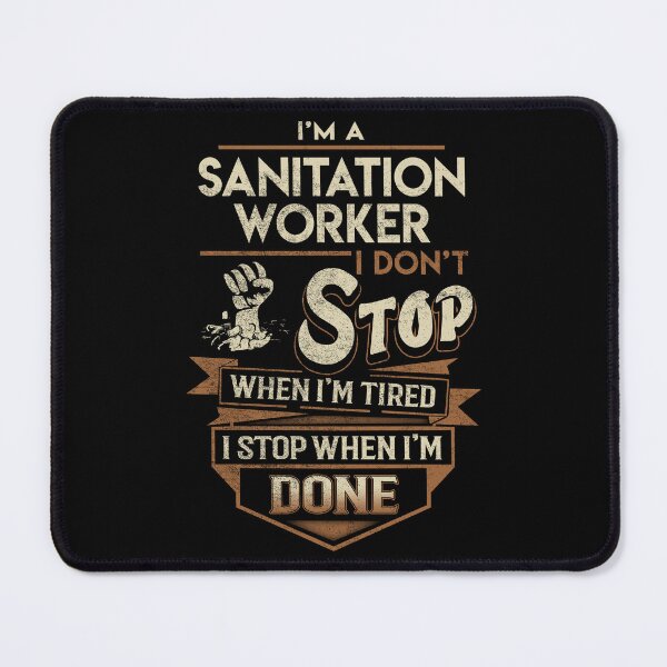 Item preview, Sanitation Worker T Shirt - I Stop When Done Job Gift Item Tee designed and sold by paneczkopat.