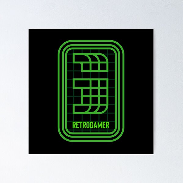 Item preview, Retrogamer designed and sold by Chutakoopas.