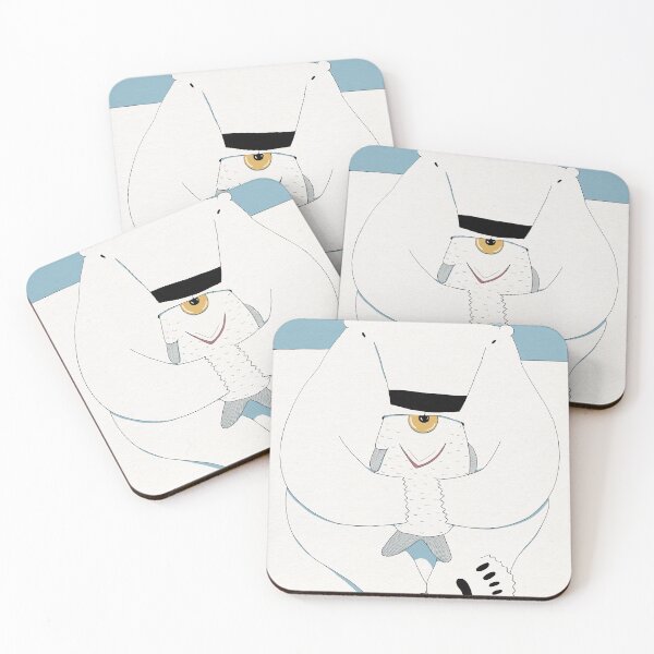Item preview, Polar bear eating fish designed and sold by dariaikuznets.