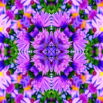 Artwork thumbnail, Fragrant herb flower pattern. by Patternflower
