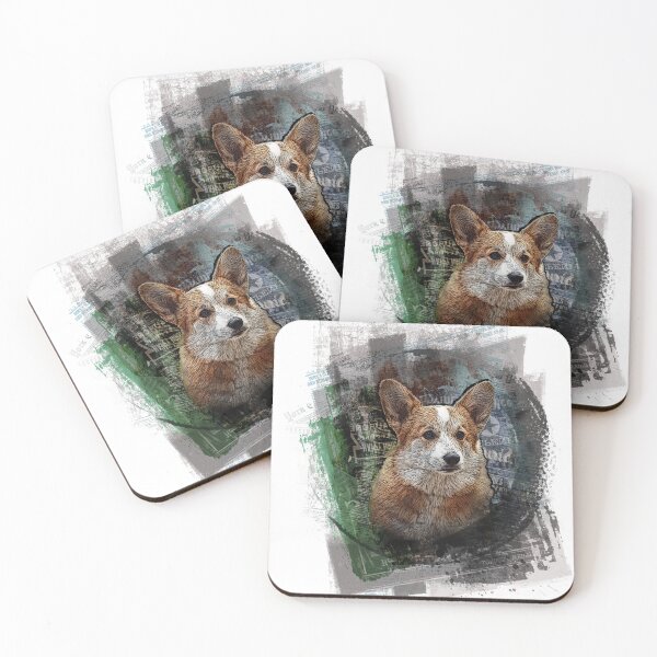 Item preview, welsh corgi pembroke portrait  designed and sold by ranker666.
