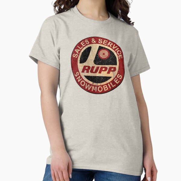 Vintage Rupp Snowmobiles Heather Performance Tee Vintage Rupp Snowmobiles Heather Performance Tee