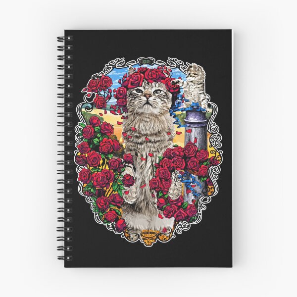 Item preview, GATOS Y ROSAS AGRADECIDOS designed and sold by darklordpug.