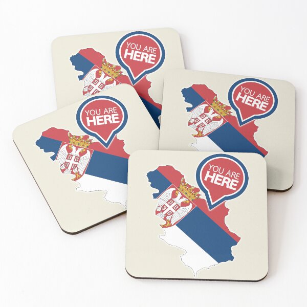 Item preview, Serbia - You Are Here designed and sold by alessionastro.