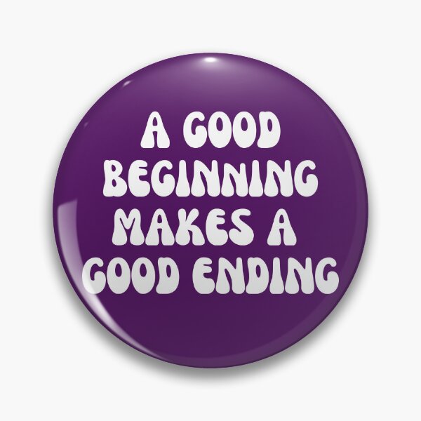 Item preview, A good beginning makes a good ending designed and sold by designerpriti.
