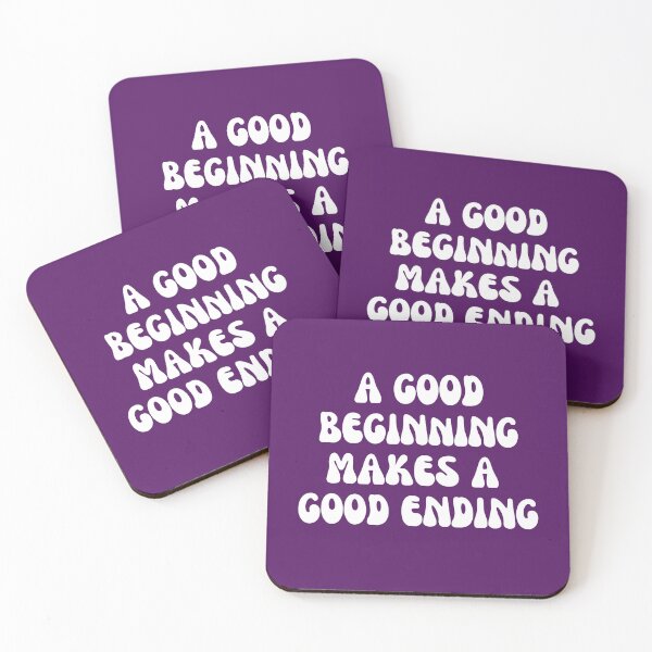 Item preview, A good beginning makes a good ending designed and sold by designerpriti.