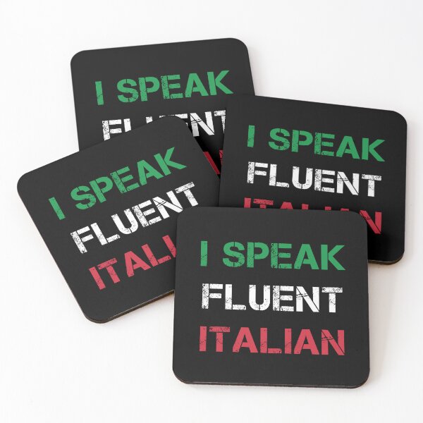 Item preview, I Speak Fluent Italian designed and sold by CoolThingss.