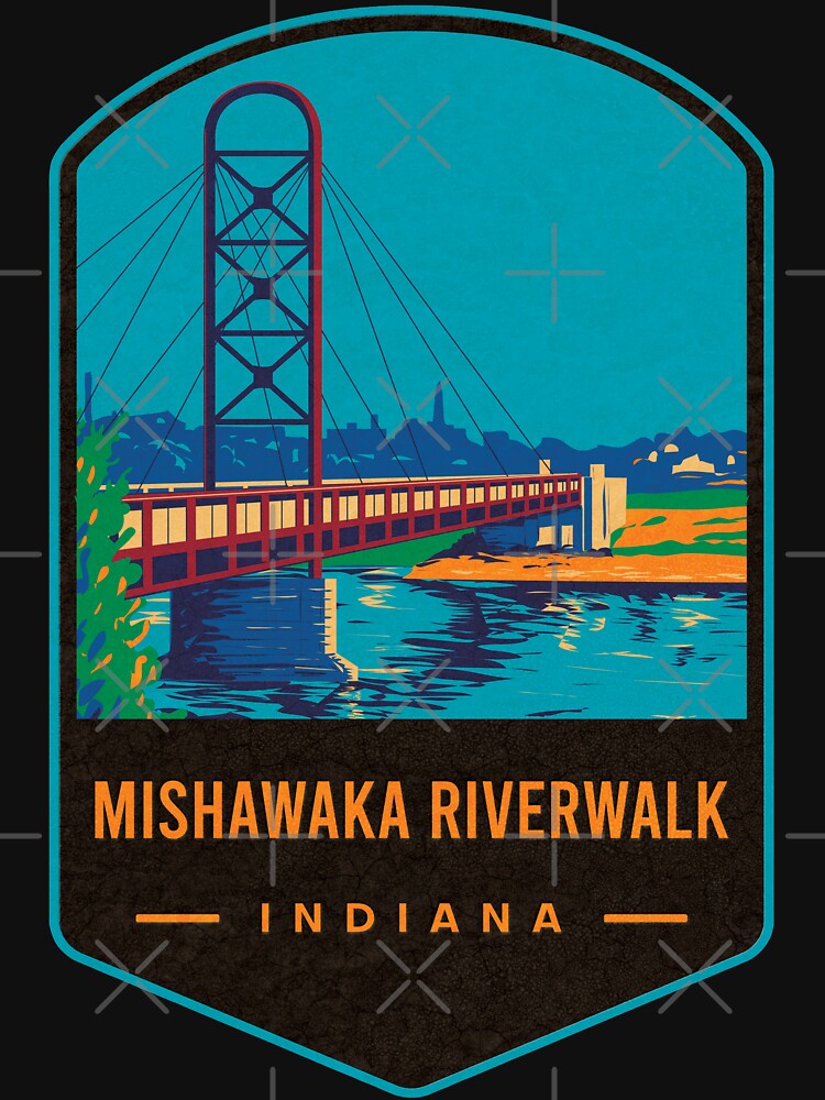 Battell Park Mishawaka, IN Shirt, Mishawaka Riverwalk