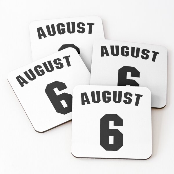 Item preview, Date of birth  6 August  birthday gift sport design designed and sold by Panya-Design.