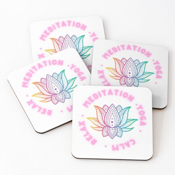 Item preview, Meditation Relax Yoga Calm lotus designed and sold by RelaxTimeYogaa.