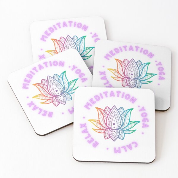 Item preview, Meditation Relax Yoga Calm lotus designed and sold by RelaxTimeYogaa.