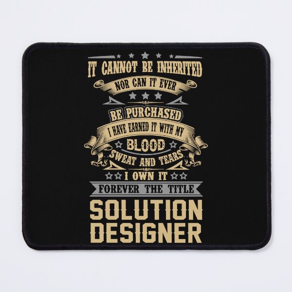 Item preview, Solution Designer T Shirt - Forever The Title Job Gift Item Tee designed and sold by celiagomez456.