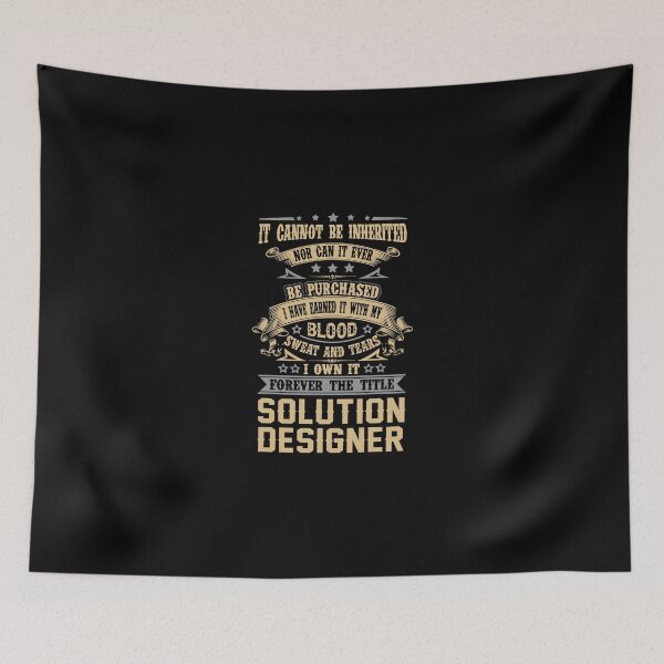 Item preview, Solution Designer T Shirt - Forever The Title Job Gift Item Tee designed and sold by celiagomez456.