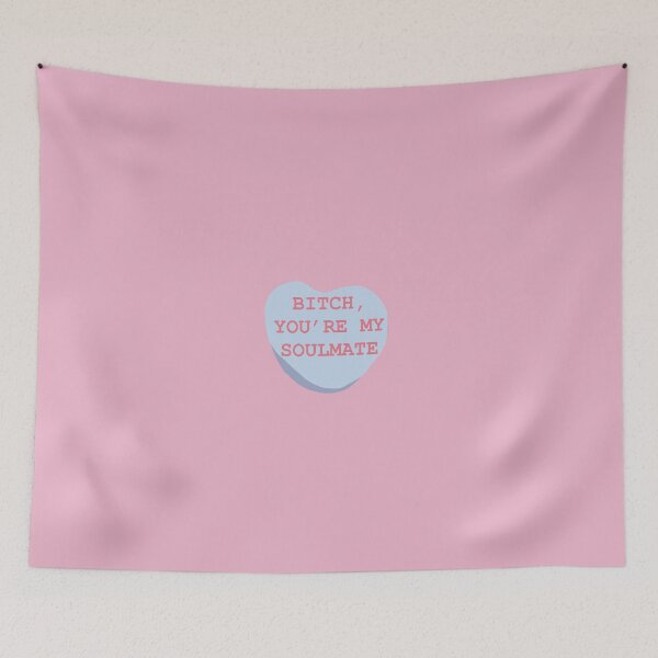 Item preview, EUPHORIA you're my soulmate candy heart blue designed and sold by victoriabr-.