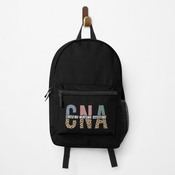 Item preview, CNA Certified Nursing Assistant | Gifts for CNA | CNA Cheetah print typography designed and sold by Violet Treasures.