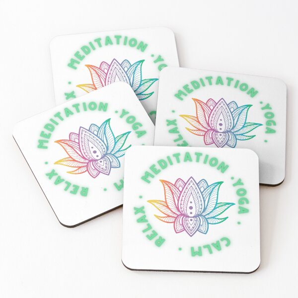 Item preview, Meditation Relax Yoga Calm lotus designed and sold by RelaxTimeYogaa.