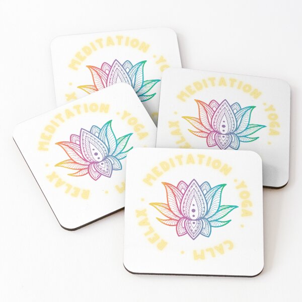 Item preview, Meditation Relax Yoga Calm lotus designed and sold by RelaxTimeYogaa.