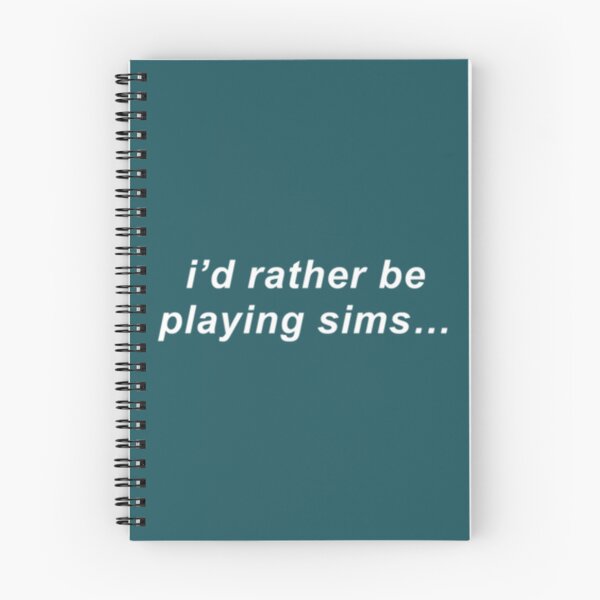 Item preview, i_d rather be playing sims   designed and sold by OpasMarc.