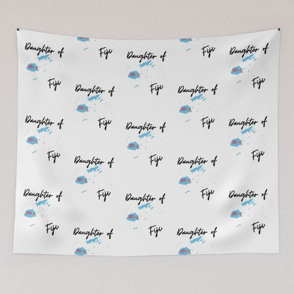 Item preview, Daughter of Fiji Map Flag designed and sold by NovawayDirect.