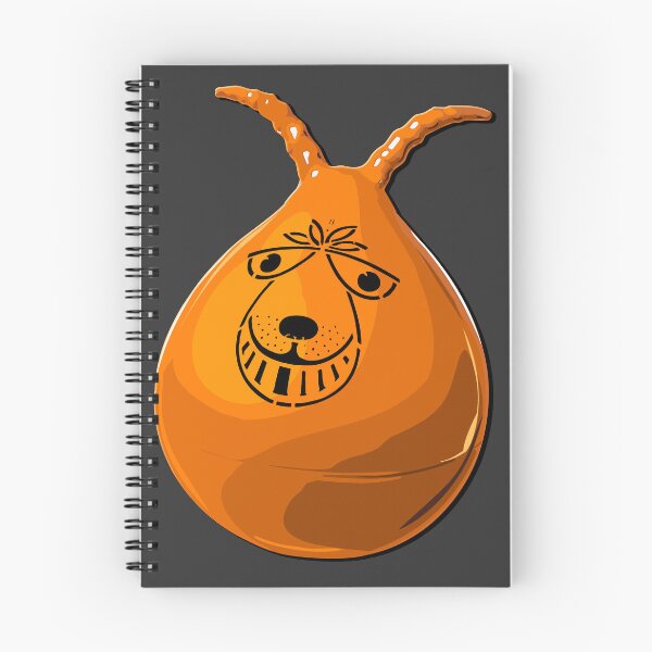 Item preview, Space Hopper Toy (Classic 70s) - Orange Bounce Hopper - Vintage Seventies Retro  designed and sold by RetroTeeStudio.
