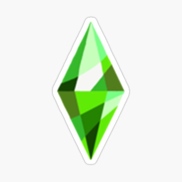 Plumbob Sticker For Sale By Opasmarc Redbubble